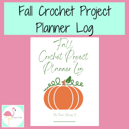 Fall beginner's Crochet Project Planner