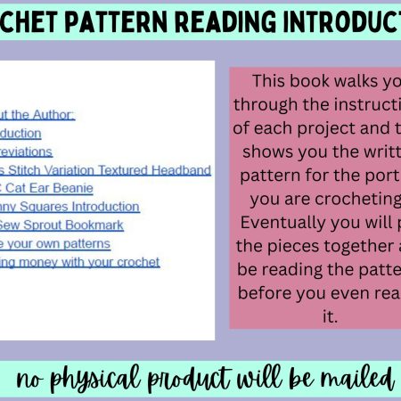 learn to read crochet patterns