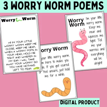 3 worry worm poems