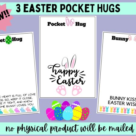 Easter pocket hug
