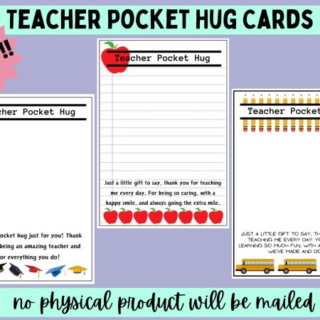 teacher pocket hug