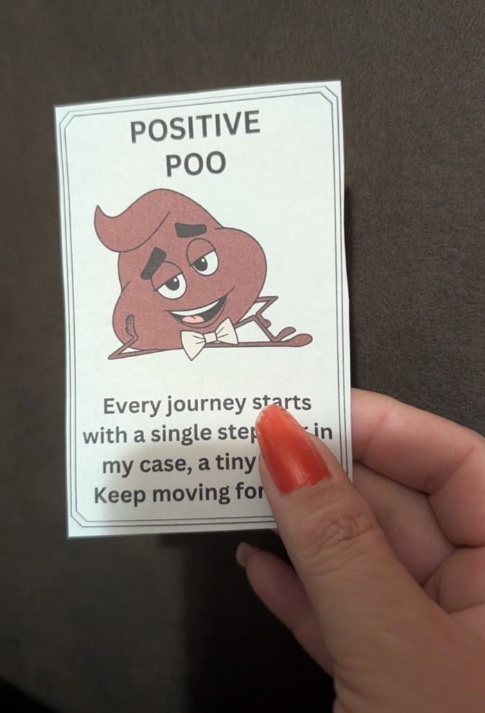 positive poo tags