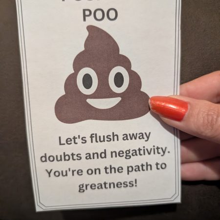 positive poo tags