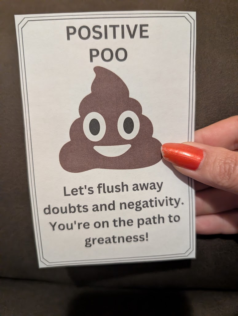 positive poo tags