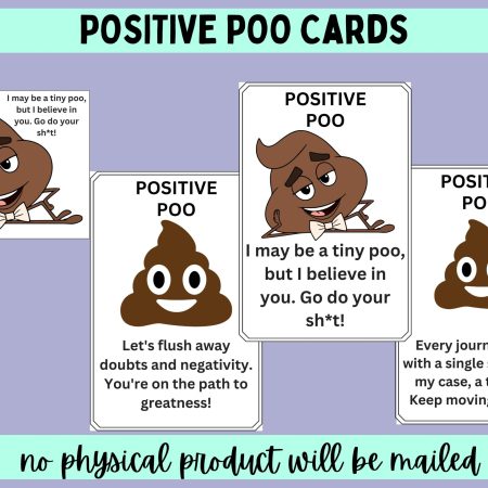 positive poo tag
