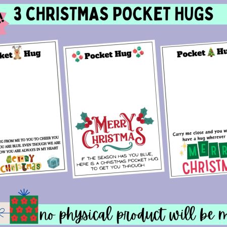 Christmas pocket hug 2