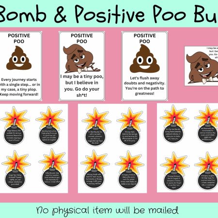 crochet f-bomb positive poo bundle