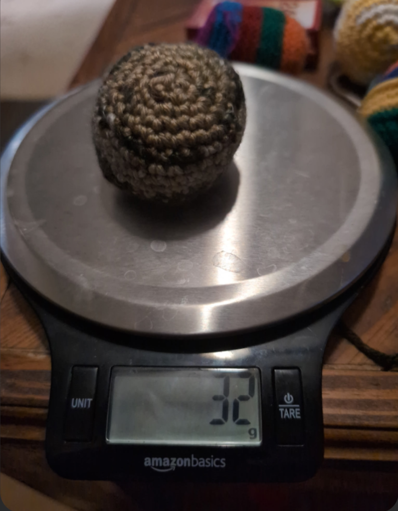 hacky sack weight